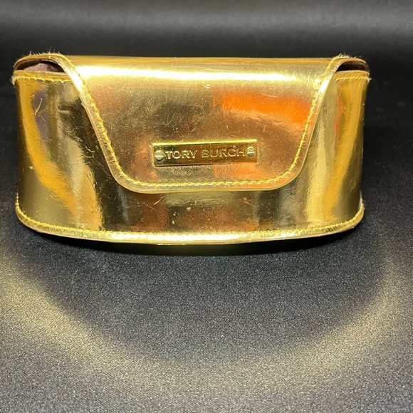 Tory Burch TY700 2Q (Tory Burch brown leather wraparound sunglasses TY7002Q) - Picture 3 of 12